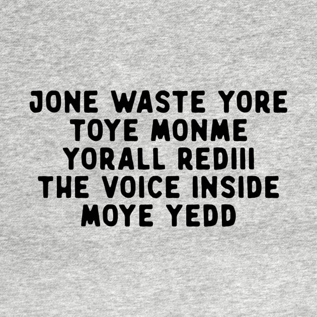 JONE WASTE YORE Funny I Miss You Jone Waste Yore Toye Monme by DesignergiftsCie